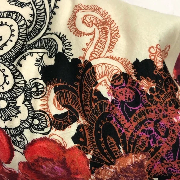 Lady vintage floral dress retro rockabilly made in Romania - Picture 14 of 16